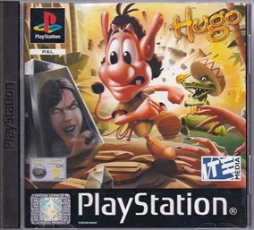 Hugo den Sorte Diamantfeber - PS1 (B Grade) (Genbrug)